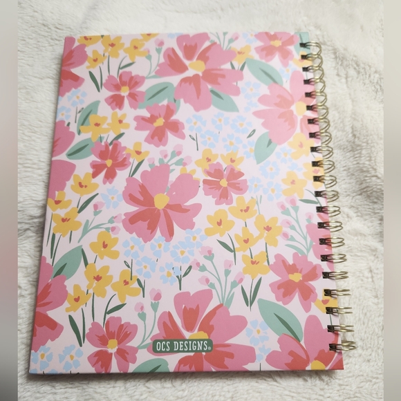 Floral Spiral Notebook NWT - Picture 2 of 4